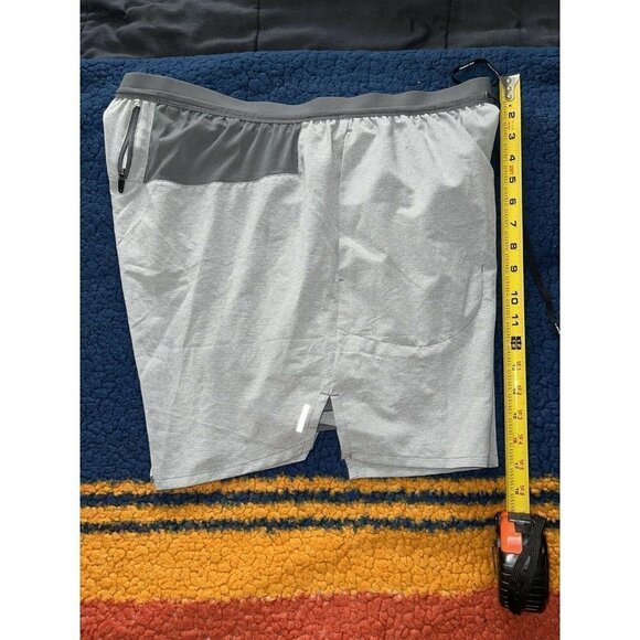 NIKE Flex Stride Men's 2-In-1 Running Shorts Gray EUC 2XL W - Picture 2 of 7